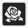 Glittertattoo Sjabloon Rose Bud (5 pack)