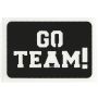 Glittertattoo Sjabloon Go Team (5 pack)