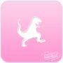 Schminksjabloon Sillyfarm Tyrannosaurus Rex