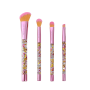 It's A Vibe | Feel the Beat 4 Pc Face & Eye Brush Set