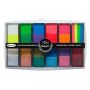 Global All You Need Bright & Shiny Schmink Palette 12 Pack