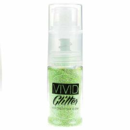 Vivid Glitter Fine Mist Pump Spray Golden Mint