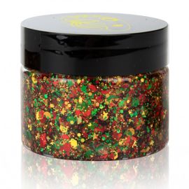 PXP Pressed Chunky Glitter Cream Big Red-Yellow-Green 40ml