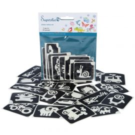 Superstar Cute Glitter Tattooset Xl