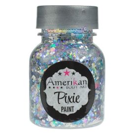 Amerikan Pixie Paint Winter Wonderland 

Pixie Paint is een mix van dikke en fijne glitters samen met aloe vera glitter gel. 