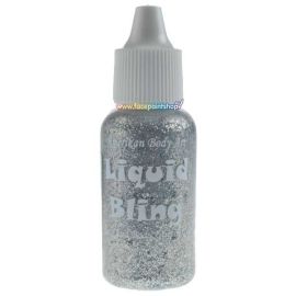 Amerikan Body Art Liquid Bling Chrome Silver

Liquid Bling is een glittergel die wordt aangebracht door middel van een knijpflesje en zorgt ervoor dat je ontwerpen voor schminken opvallen! Het is veel gemakkelijker in uw hand en u kunt elke laatste drup