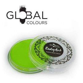 Global Face & Body Paint Lime Green 32gr

Met een veel betere samenstelling en consistentie dekt deze schmink beter dan ooit eerder bereikt, kunnen zelfs de meest veeleisende professionals nu hun grootste ideeën omzetten in hun beste werken.