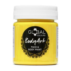 Global Vloeibaar Bodyart Geel 45ml