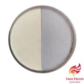 Facepaint Australia 50/50 Light Grey & Grey 30g