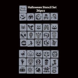  Schminkstencil Set Halloween