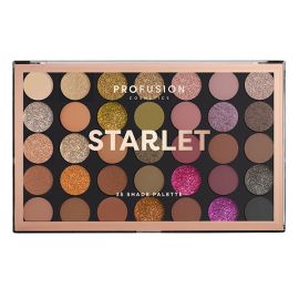 Profusion Master Artistry Palette Starlet

Het Master Artistry Palette van Profusion bevat maar liefst 35 verschillende kleuren oogschaduw.