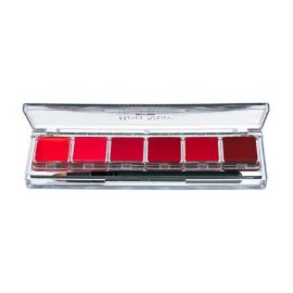 Ben Nye Lip Colour Red Palette 

Deze mooie en praktische lip paletten van het merk ben nye bevatten zes kleuren met romige, langhoudende kleuren. Individueel aanbrengen of mengen in perfect passende tinten. Elk palet bevat een lip penseel.