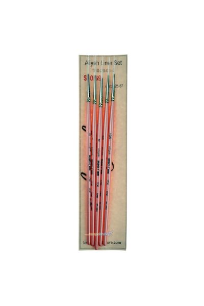 Aliyah Liner Penselen Set 5 pcs