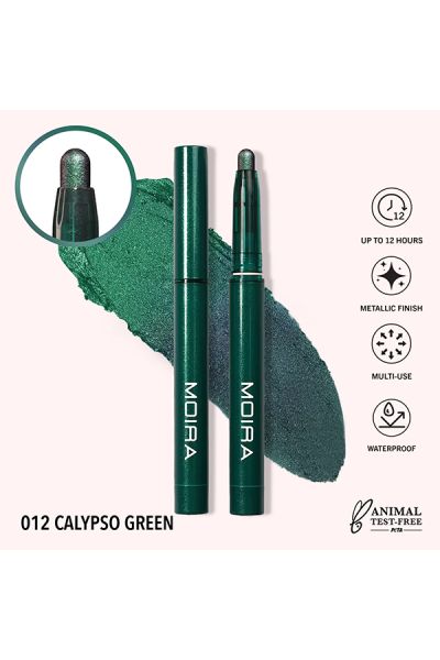 Moira Stellar Glaze Stick Schaduw Calypso Groen 12