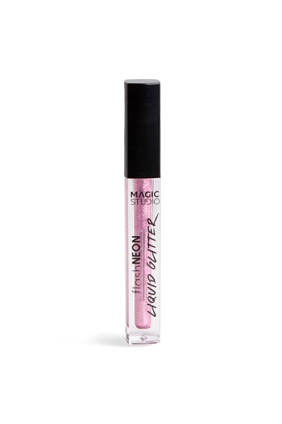 Magic Studio Neon Liquid Glitter Eyeshadow Pink