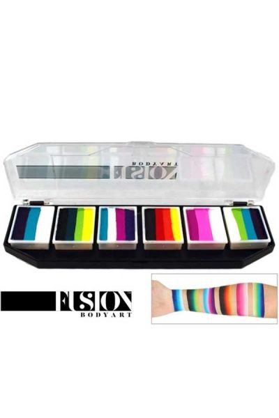 Fusion Body Art Rainbow Burst Palette