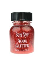 Ben Nye Aqua Glitter Rood