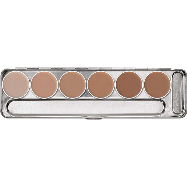 Kryolan Aquacolor Palette 1w-6w 