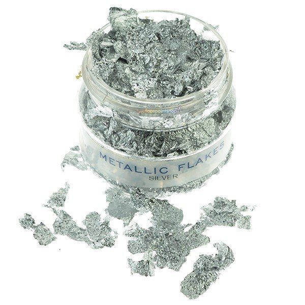 Kryolan Metallic Flakes Zilver