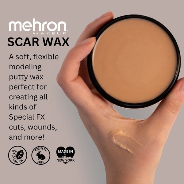 Mehron Scar Wax Light