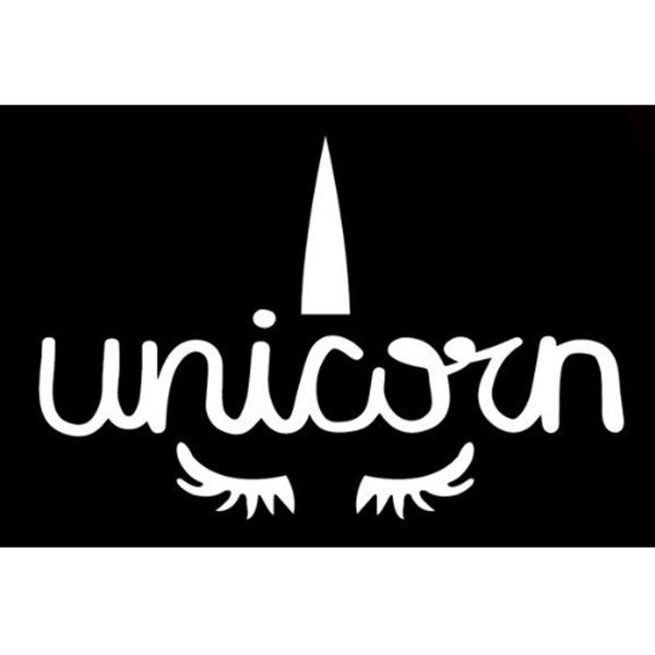 Glittertattoo Sjabloon Unicorn Glam  (5 pack)