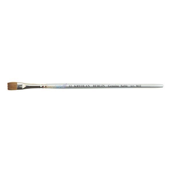 Kryolan Professional Flat Penseel 3612 (12)