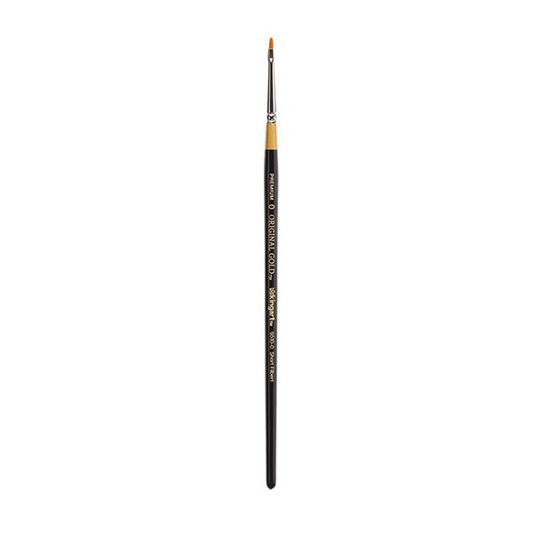 Kingart Original Gold 9515 Golden Taklon Pointed Filbert Penseel 0