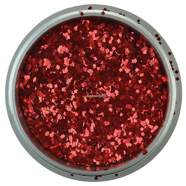 Kryolan Polyester Glitter Bright Red