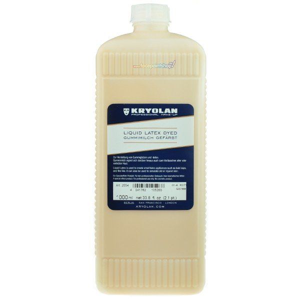 Kryolan Latex Melk Gekleurd 1ltr