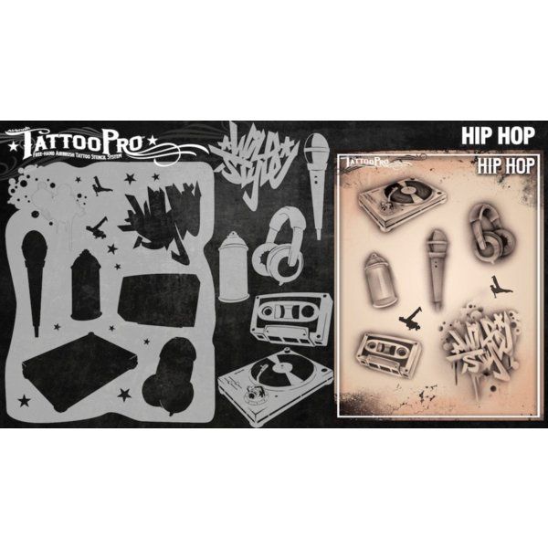 Wiser Airbrush Tattoo Hip Hop