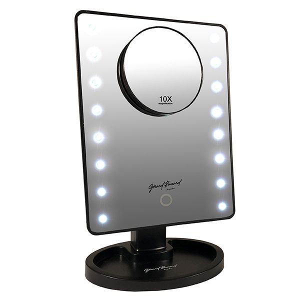 Make-up LED-spiegel Met Zuignapspiegel 10x Vergroting