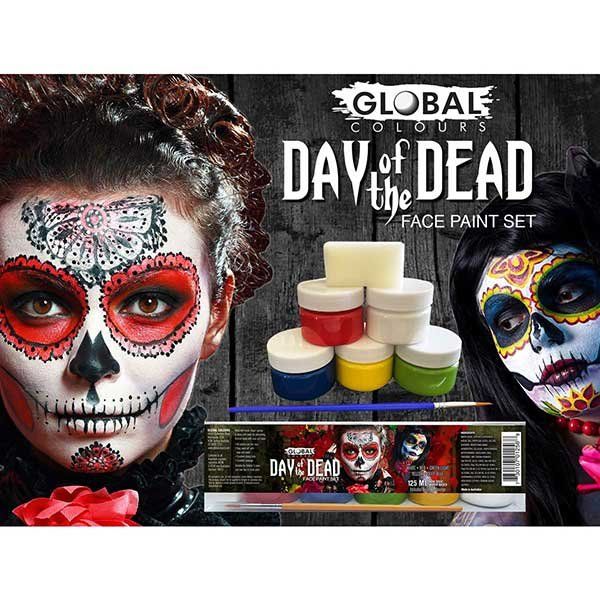 Day Of The Dead Vloeibare Schmink Set