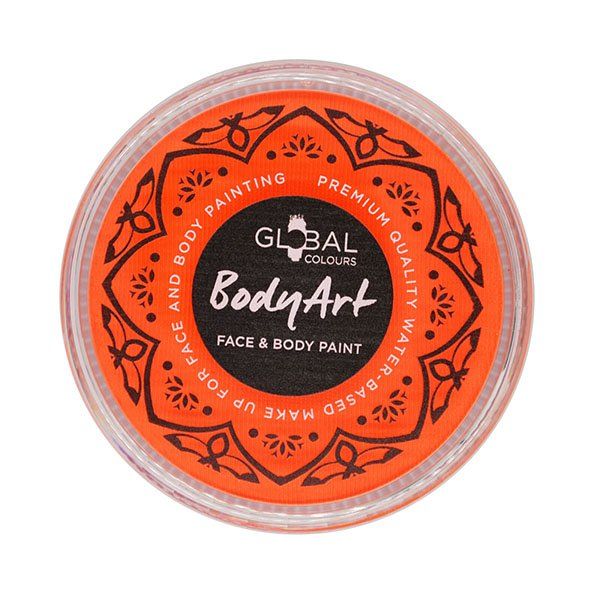 Global Face & Body Paint Neon Orange 32gr