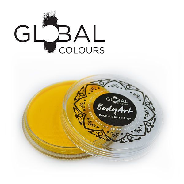 Global Face & Body Paint Geel 32gr