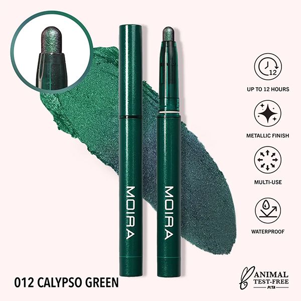 Moira Stellar Glaze Stick Schaduw Calypso Groen 12