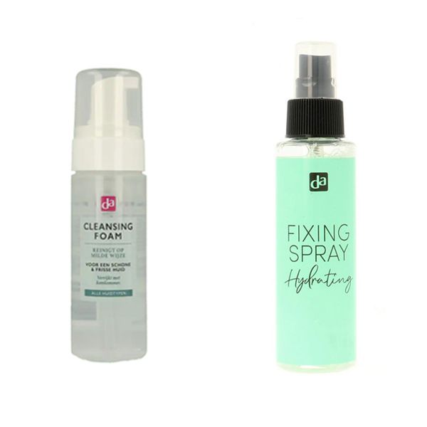 Duoset Fixeerspray & Schminkremover