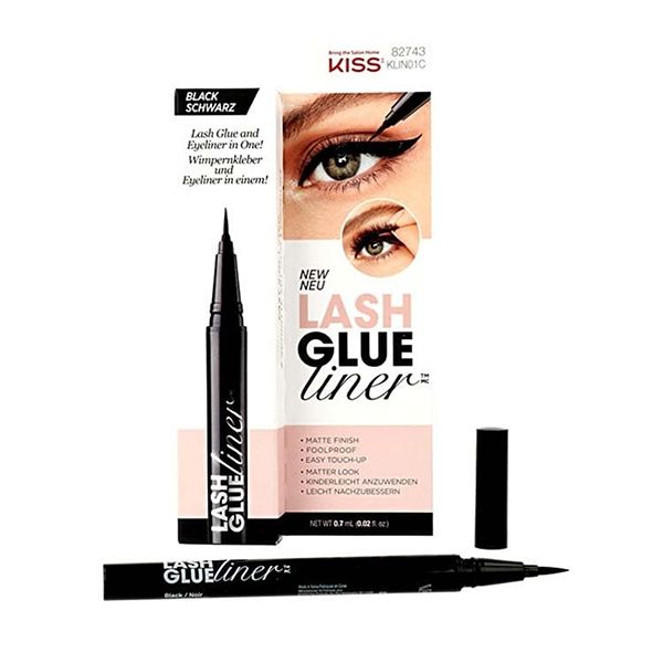 Kiss Wimperlijm Liner Zwart