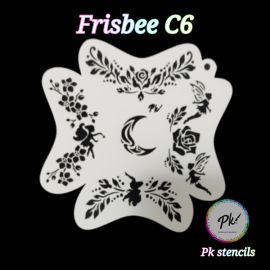 Frisbee Facepainting stencil Fairy Tail